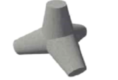 Moules tétrapodes