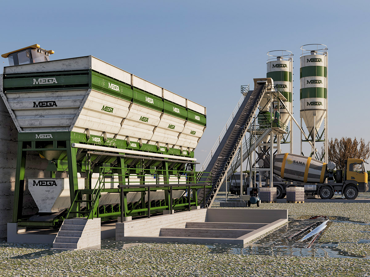 Centrale à Béton de 30 m³ à Vendre