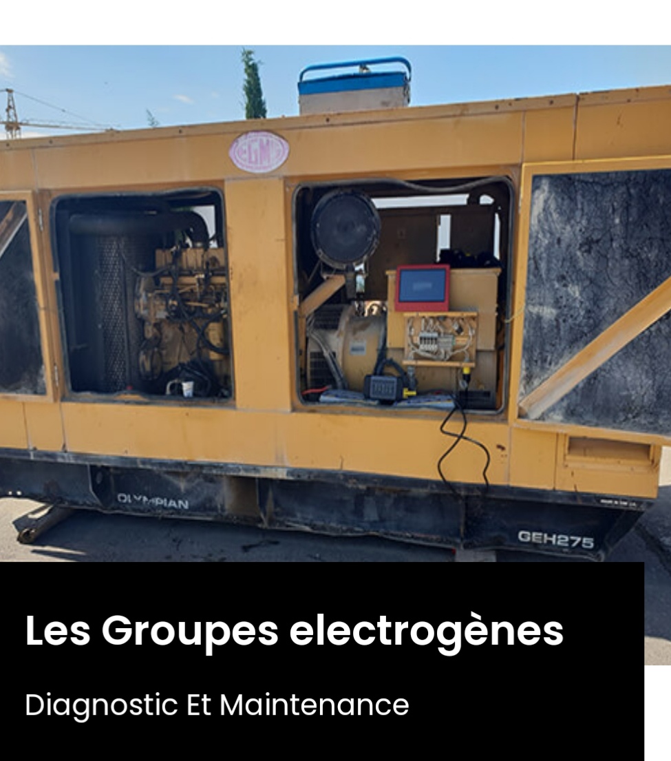 Diagnostic Maintenance Réparation Engins lourds