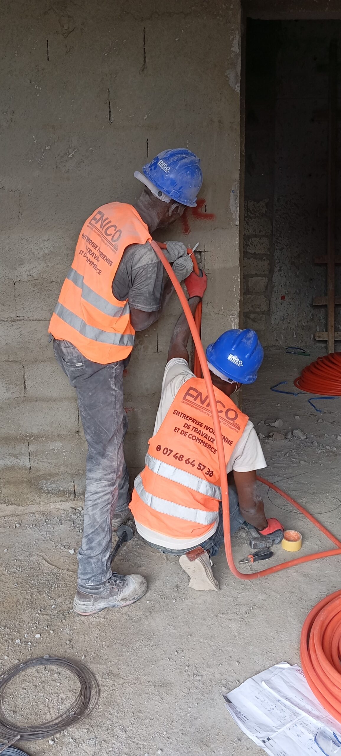 Travaux d’électricité général