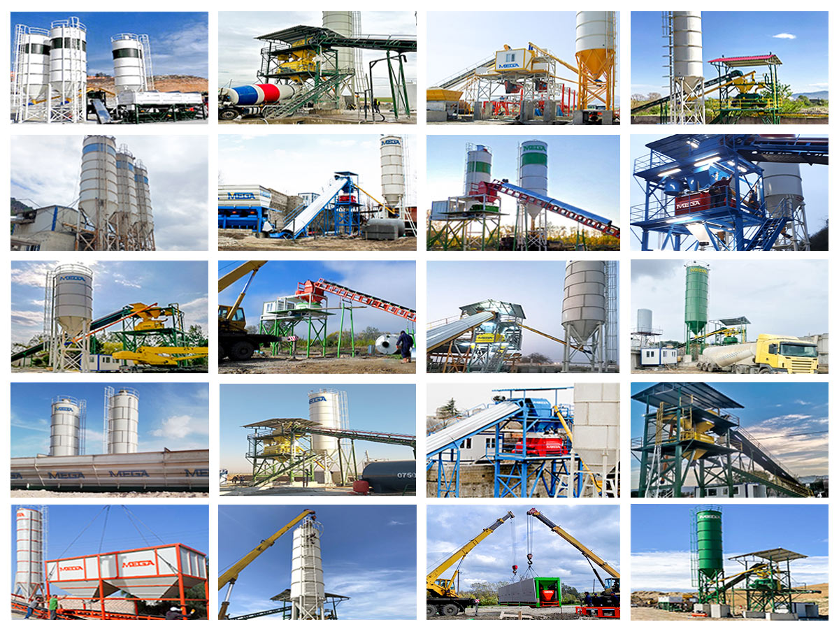 CENTRALE A BETON 90 m3 – MELANGEUR A DOUBLE ARBRE (ITALIEN)