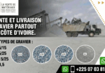 Vente & Livraison de Sable, Gravier et Terres (rouge ou noire)