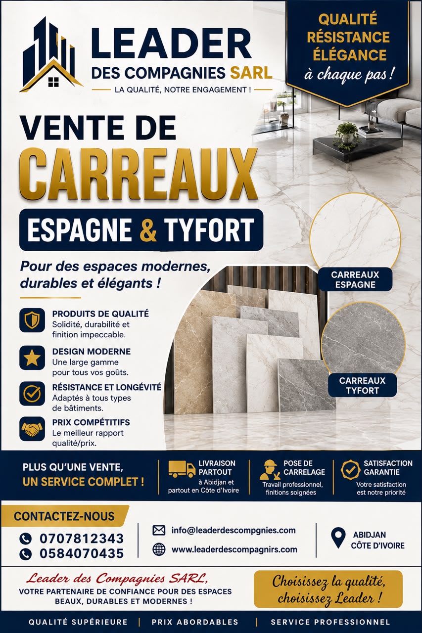 PROPOSITION DE SERVICES – RÉALISATION DE PROJETS BTP