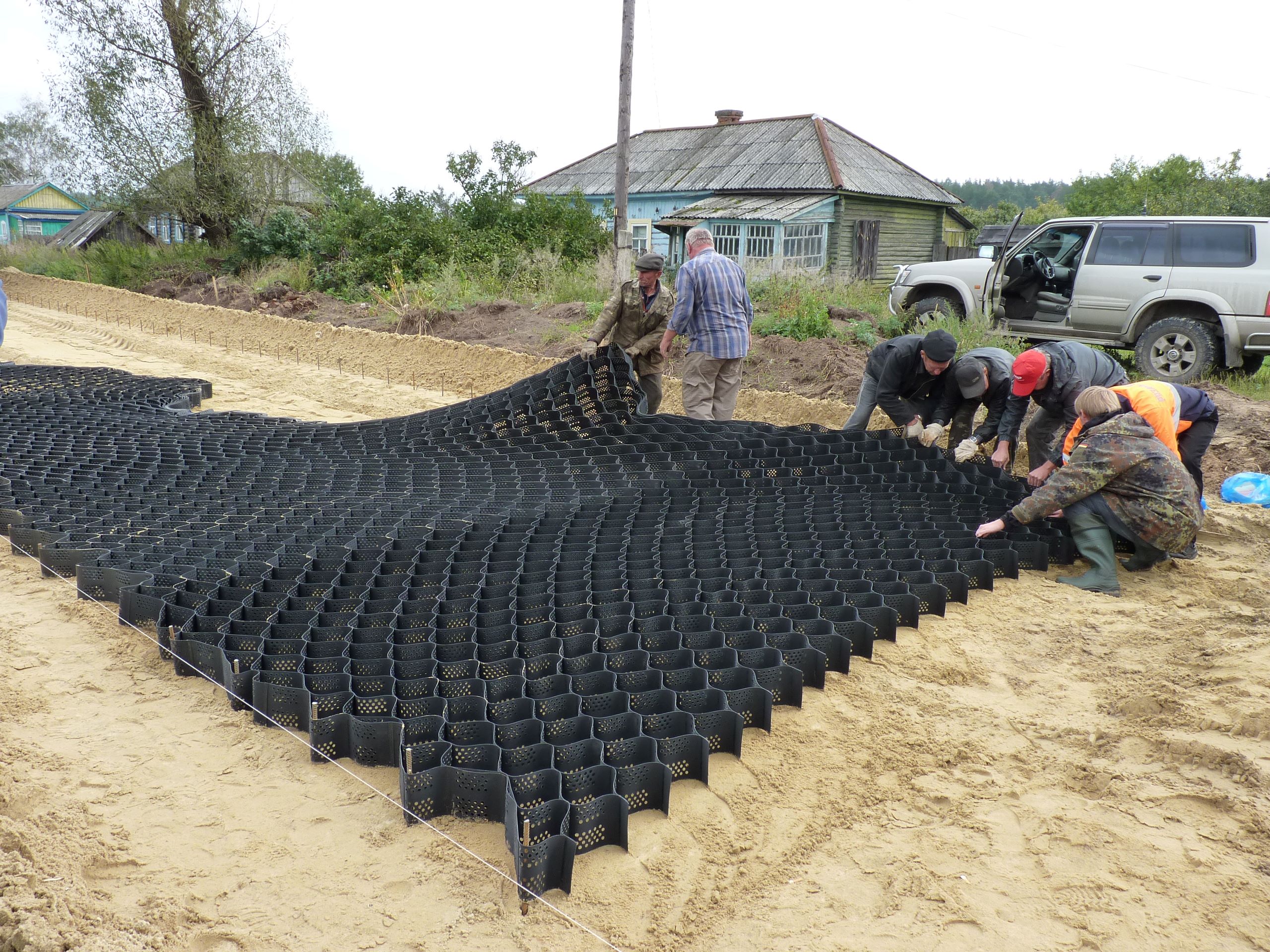 Géocellules pour stabilisation des sols – GEOSPAN GCP 30/20