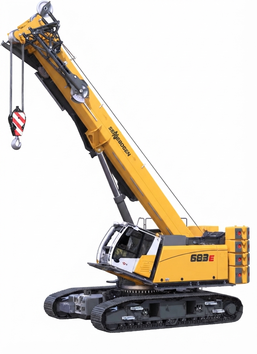 LOCATION DE GRUE SUR CHENILLES (80 TONNES)
