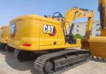 Pelle caterpillar et Komatsu