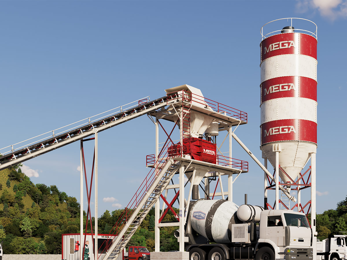 Centrale à Béton de 60 m³ à Vendre