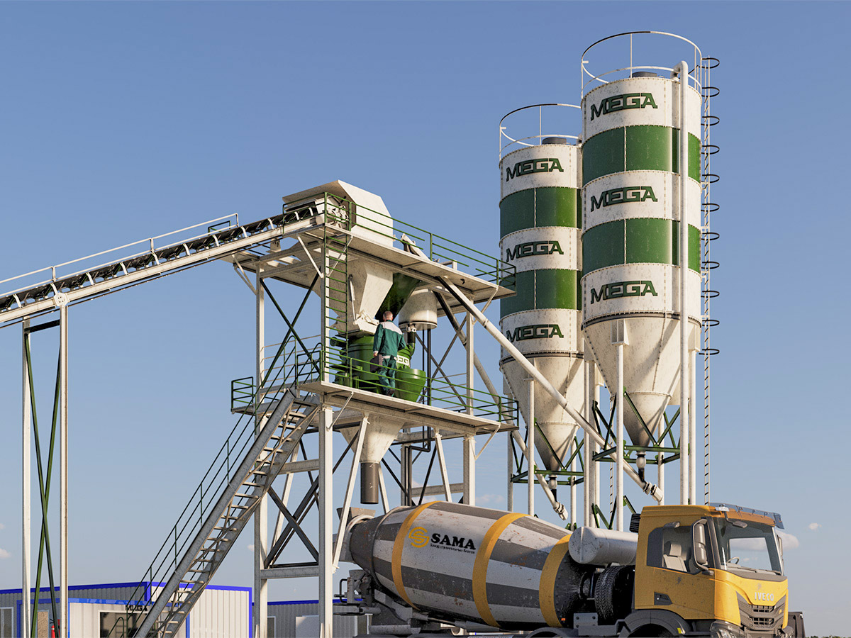 Centrale à Béton de 30 m³ à Vendre