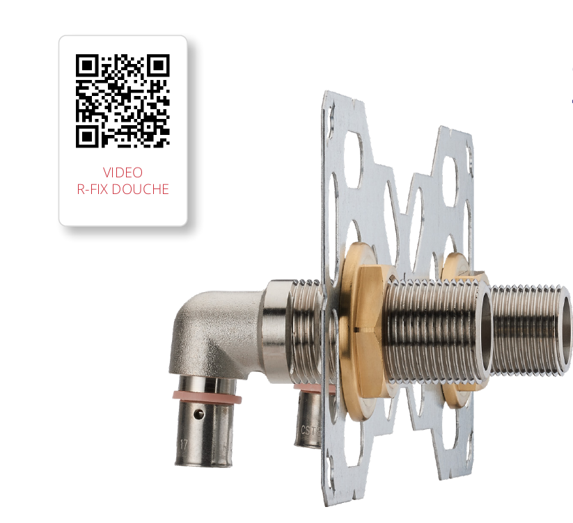 R-FIX DOUCHE / BAIN DOUCHE RACCORDS COUDÉS