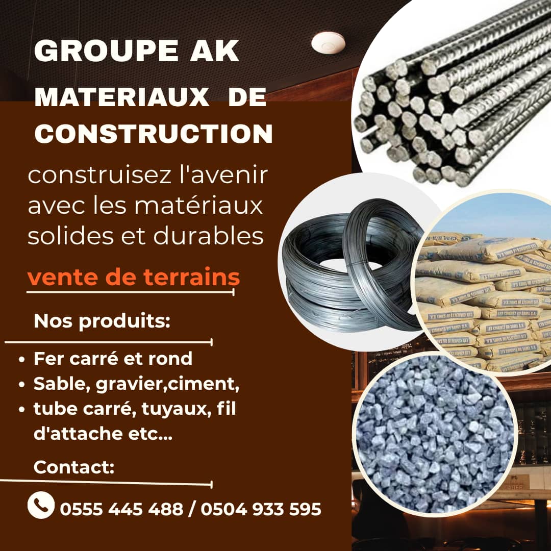 Matériaux de construction