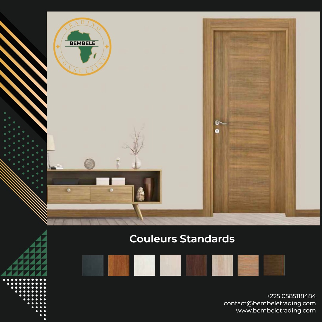 Portes Intérieures en Bois Composite – Design Moderne et Résistant