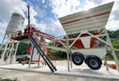 CENTRALE À BÉTON MOBILE- 100 m³ – LIVRAISON IMMÉDIATE