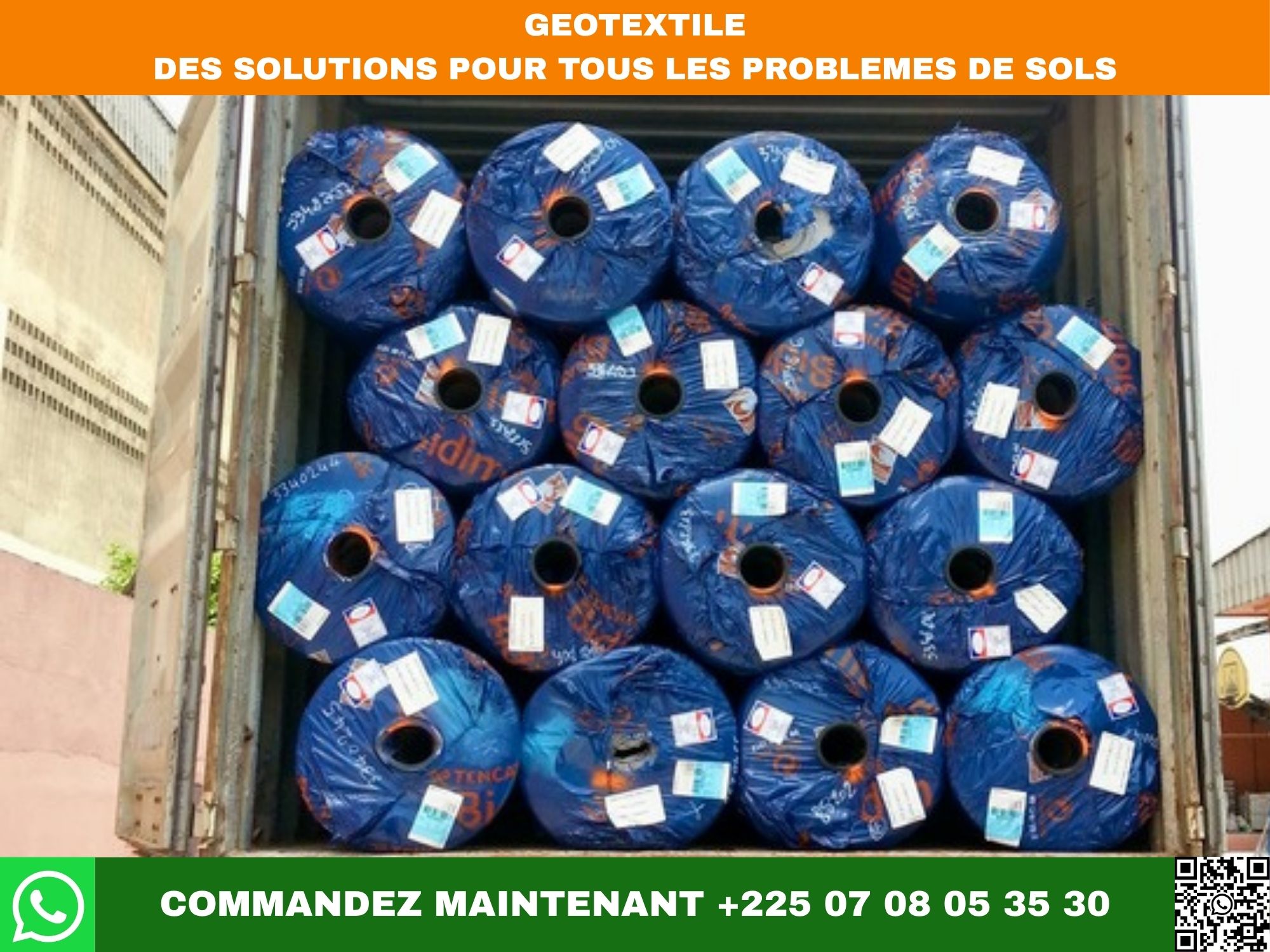GEOTEXTILE : DES SOLUTIONS POUR TOUS LES PROBLEMES DE SOLS