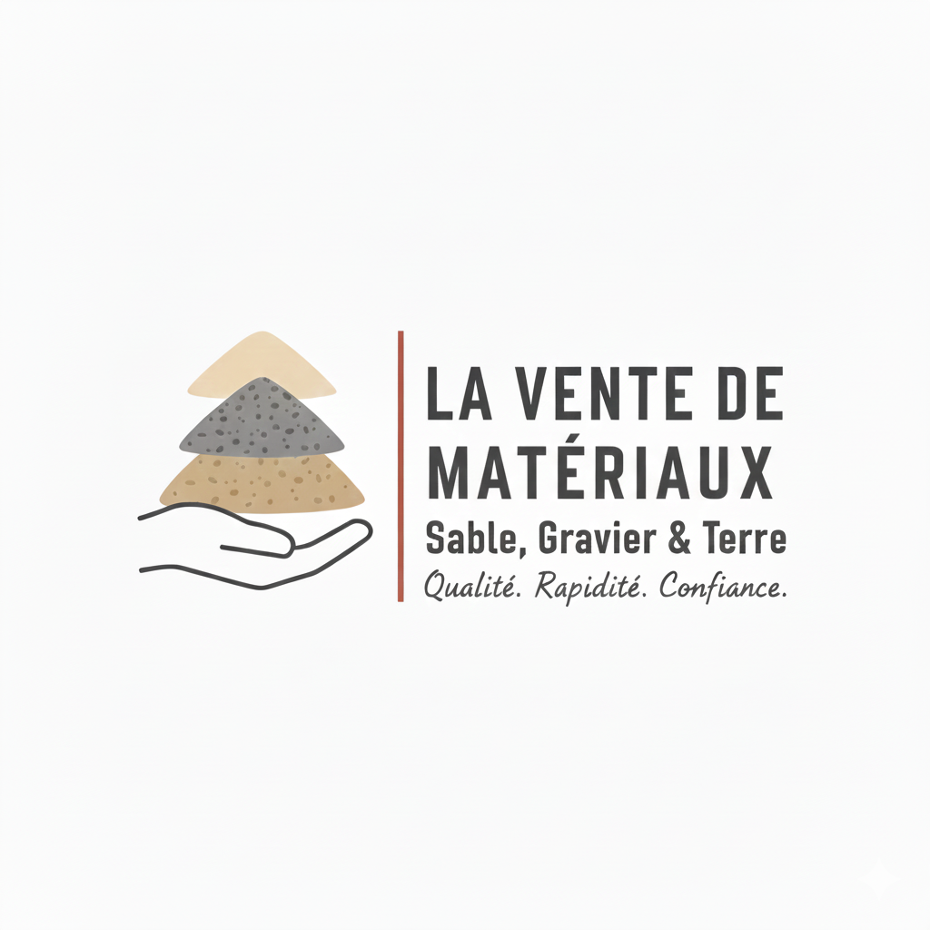 Vente & Livraison de Sable, Gravier et Terres (rouge ou noire)