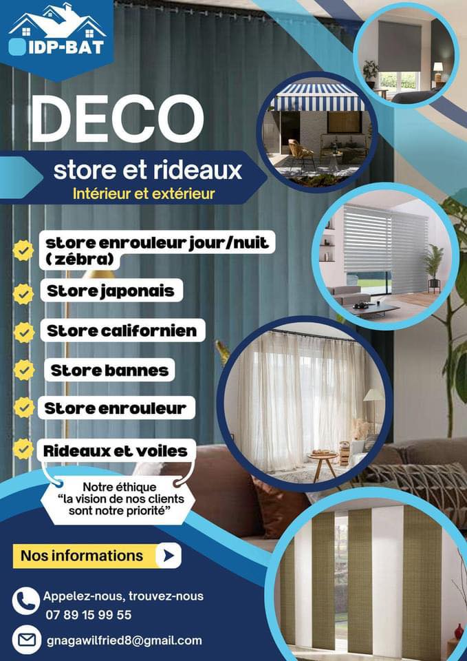 DÉCORATION INTÉRIEURE ET EXTÉRIEURE